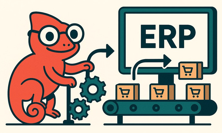 Integracija spletne trgovine z ERP sistemom v Sloveniji, Maribor Rdeč kameleon